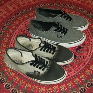 Two Pairs of VANS